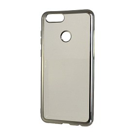 Силиконовый чехол Honor 7X Activ Pilot серебро