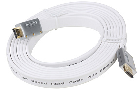 Кабель HDMI (папа) - HDMI (папа) 1,4V 1.5m плоский