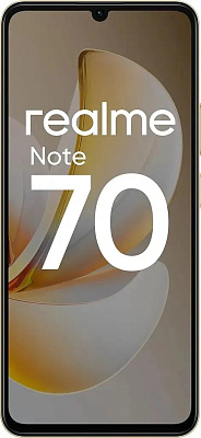 Смартфон Realme Note 70 6/128Gb золотой