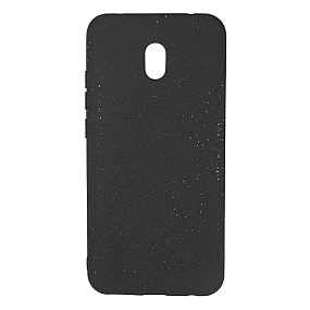 Силиконовый чехол Xiaomi Redmi 8A матовый черный