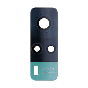 Стекло камеры Vivo Y31 2021/Y53s 4G (V2036/V2058) Голубой