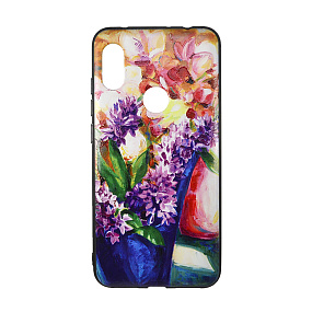 Задняя накладка Xiaomi Redmi Note 6 Pro пластик Edivia SZ-12