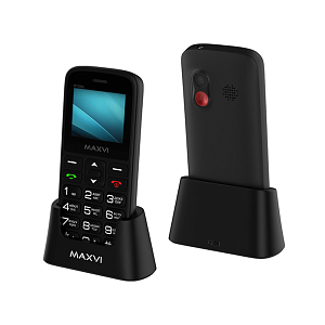 Мобильный телефон Maxvi B100ds Black