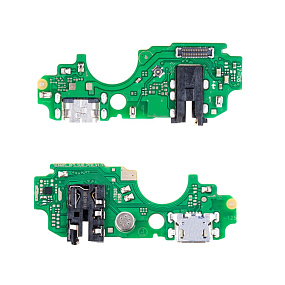 Шлейф Tecno POP 7 (BF6) плата на системный разъем/разъем гарнитуры/микрофон