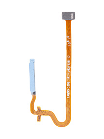 Шлейф Realme C51/Note 50 (RMX3830/RMX3834) сканер отпечатка пальцев Голубой