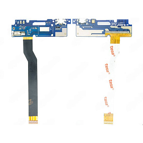 Шлейф Asus ZC520TL (ZenFone 3 Max) системный разъем/микрофон/вибро