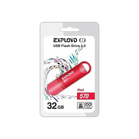 32Gb Exployd 570 красная 2.0