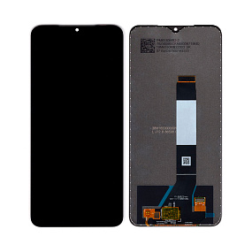 Дисплей для телефона Xiaomi Poco M3/Redmi 9T (M2010J19CG/M2010J19SY) в сборе с тачскрином Черный
