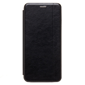 Чехол-книжка под кожу Honor X7d BC002 боковой флип черный