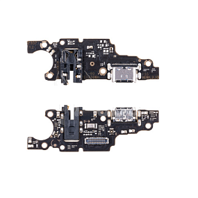 Шлейф Huawei Honor X7a (5109AMLS/RKY-LX1) плата на системный разъем/разъем гарнитуры/микрофон