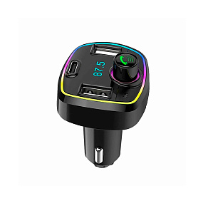 FM-модулятор M32 (Bluetooth/2USB/PD18W) черный