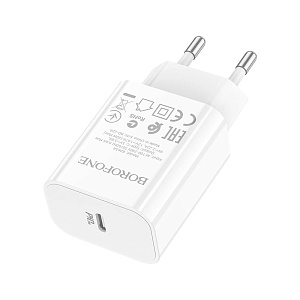 СЗУ-Type-C Borofone BA65A 1 выход PD20W белый