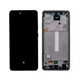 Дисплей для телефона Samsung A525F/A526B/A528B (A52) модуль Синий - Оригинал