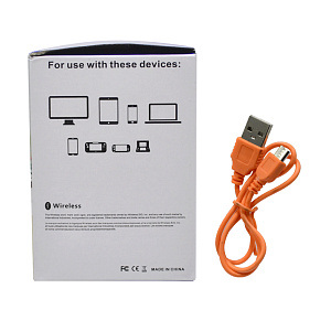 Колонка K26 (Bluetooth/MicroSD/USB/AUX) черный