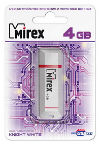 4Gb Mirex Knight белая 2.0