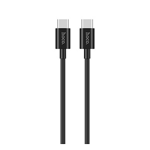 Дата кабель Type-C - Type-C Hoco X23 3A 1м черный