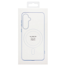 Силиконовый чехол для Samsung S942 Galaxy S26 SafeMag SM006 прозрачный