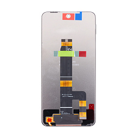 Дисплей для телефона Xiaomi Redmi 12 4G (23053RN02Y) в сборе с тачскрином Черный - Оригинал 100