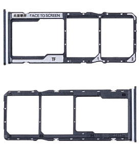 Контейнер SIM Xiaomi Redmi Note 12 4G/12S (23021RAA2Y/23030RAC7Y) Черный