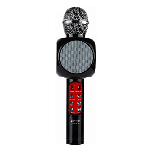 Микрофон WSTER WS-1816 беспр/караоке черный