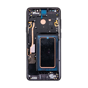 Дисплей для телефона Samsung G965F (S9+) модуль Черный - (OLED)