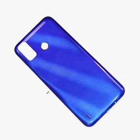 корпус для телефона Tecno Spark 6 Go (KE5) Синий задняя крышка