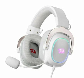 Наушники Redragon Zeus X RGB 7.1 полноразмерные игровые белые
