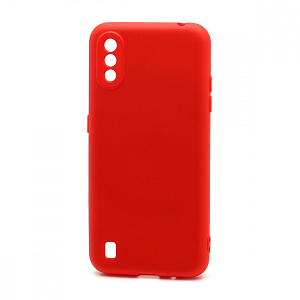 Силиконовый чехол для Samsung A015/M015 Galaxy A01/M01 New Era красный
