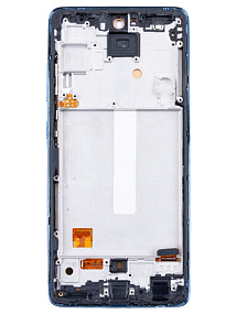 Дисплей для телефона Samsung A525F/A526B/A528B (A52) модуль Синий - (OLED) (Full Size)
