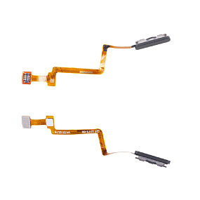 Шлейф Xiaomi Mi 10T/10T Pro (M2007J3SY/M2007J3SG) сканер отпечатка пальцев Черный