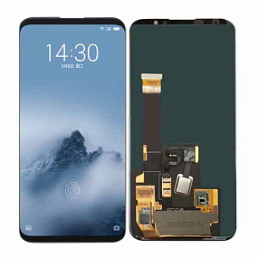Дисплей для телефона Meizu 16th в сборе с тачскрином Черный