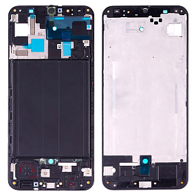 Рамка дисплея Samsung A505 (A50) Черная