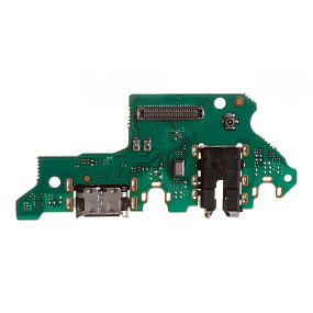 Шлейф Huawei Honor 9X Lite (JSN-L21) плата на системный разъем/разъем гарнитуры/микрофон