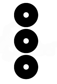 Стекло камеры Realme Note 50 (RMX3834) (комплект 3 шт.) Черный