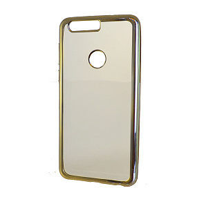 Силиконовый чехол Honor 8 Activ Pilot золото