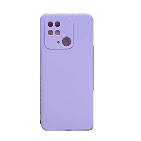 Силиконовый чехол Xiaomi Poco C40 Nev Era сиреневый