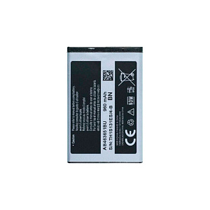 АКБ для телефона Samsung L700, M7500, F400, S3650, C3060, S5560, S5610 (AB463651BU) тех. упаков