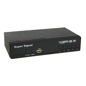 Ресивер эфирный цифровой DVB-T2 Super Signal