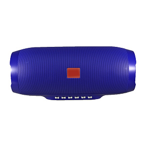 Колонка BY-1050 (Bluetooth/MicroSD/USB/AUX) синяя