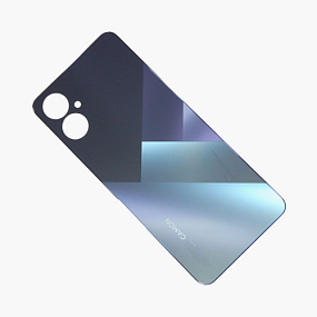 корпус для телефона Tecno Camon 19 Neo (CH6i) Черный задняя крышка