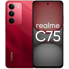 Смартфон Realme C75 8/256Gb красный