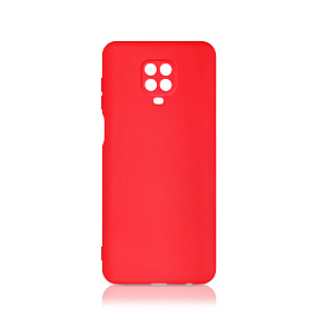 Силиконовый чехол Xiaomi Redmi Note 9S/9 Pro/9 Pro Max DF красный
