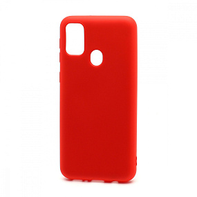 Силиконовый чехол для Samsung M215 Galaxy M21/M30s New Era красный