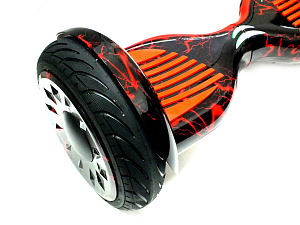Гироскутер "Smart Balance" 10.5" SUV Premium Красн. молния (приложение на смартфон + самобаланс)