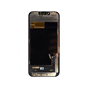 Дисплей для телефона iPhone 13 в сборе Черный - DD (Soft OLED) (MT)