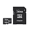 MicroSD 128Gb Mirex Class10 UHS-III 90Mb/s +SD adapter
