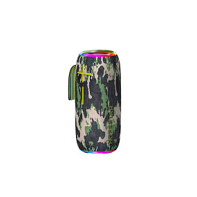 Колонка Hopestar P35 (Bluetooth/SD/USB/AUX/TWS/FM/RGB) 10W хаки