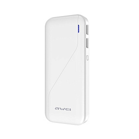Портативное зарядное устройство Awei P75K QC 10000mAh белый