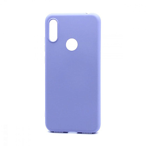 Силиконовый чехол Honor 8A/8A Pro/Y6 2019 E New Era сиреневый