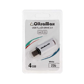 4Gb OltraMax 230 белая 2.0